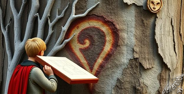 Onfim tenía entre 6 y 7 años cuando realizó sus escritos