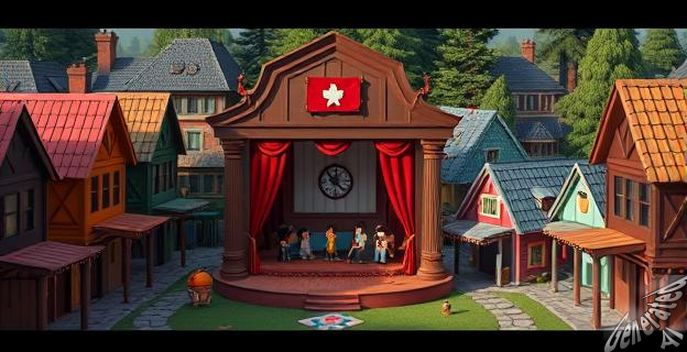 Un festival de títeres en un pueblo de 17 habitantes