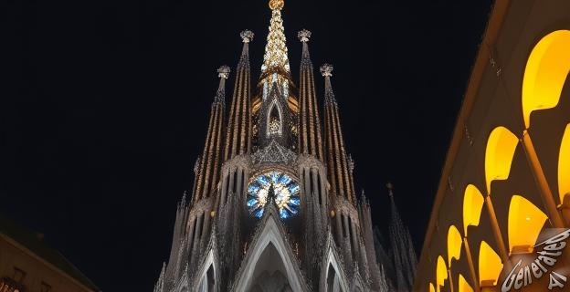 La Sagrada Familia alcanza 162,91 metros de altura