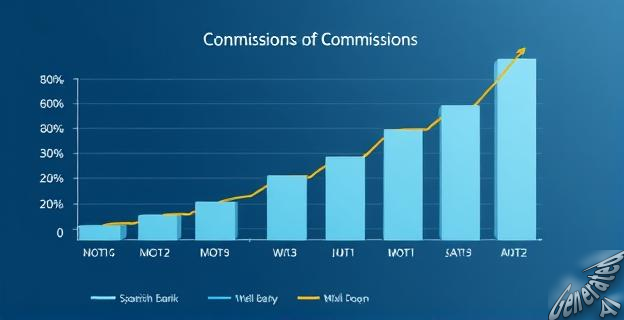 Aumento de 362 millones de euros en comisiones