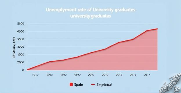 La tasa de paro de los universitarios en España es del 5,7%
