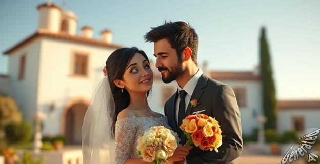 Pablo López y Laura Rubio se casaron por segunda vez en Alcalá del Valle, Cádiz