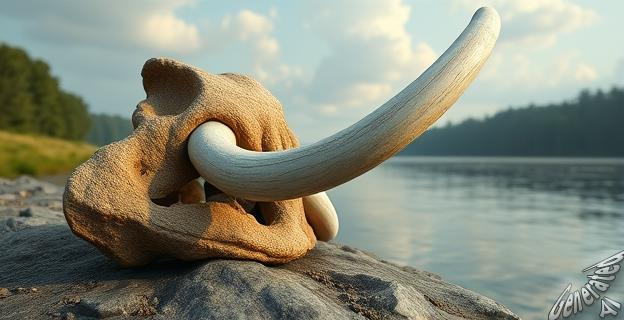 Un molar de mamut de 125.000 años