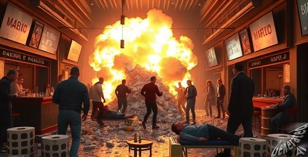 Un muerto y 25 heridos, cinco de ellos graves