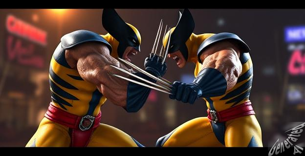 El Wolverine con las garras de hueso es más peligroso pero tiene menos salud