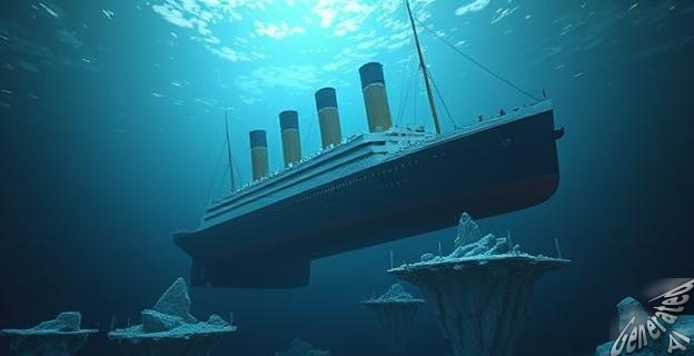 El Titanic pudo encallar en una plataforma de hielo sumergida