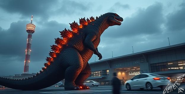 Una estatua de 40 metros de ancho y 6 metros de alto