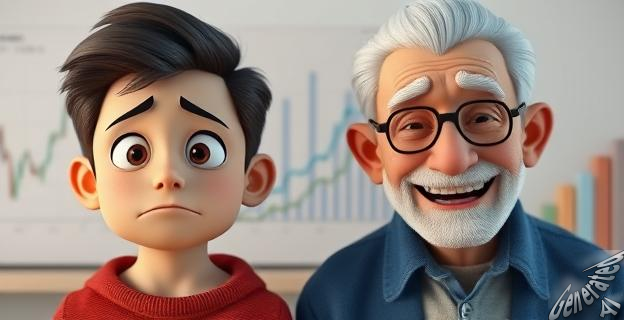 Las pensiones de jubilación superan a los sueldos de los menores de 35 años en 90 euros al mes