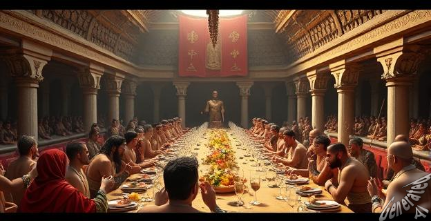 Los pueblos antiguos se reunían para celebrar festines masivos con animales procedentes de regiones lejanas