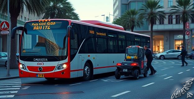 El choque entre dos autocares de turistas en la Diagonal de Barcelona ha causado 53 heridos, cuatro de ellos en estado crítico.