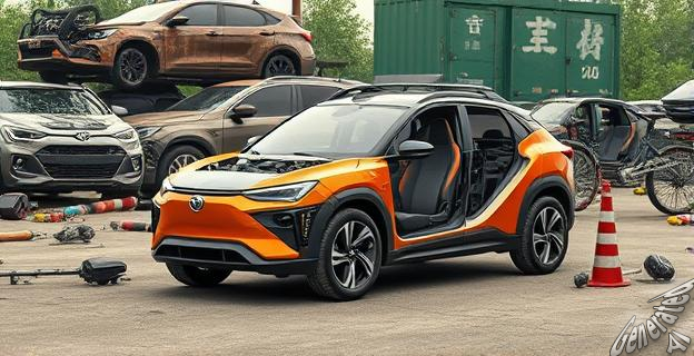 Los coches eléctricos chinos ya están en los desguaces españoles