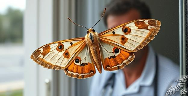 La polilla Utetheisa pulchella es venenosa