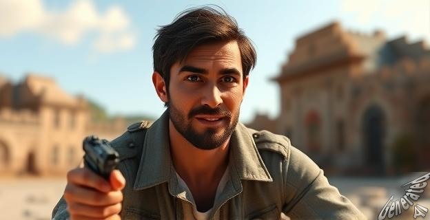 El Patriota se ve conversando con su propio reflejo maligno en la temporada 3, episodio 6