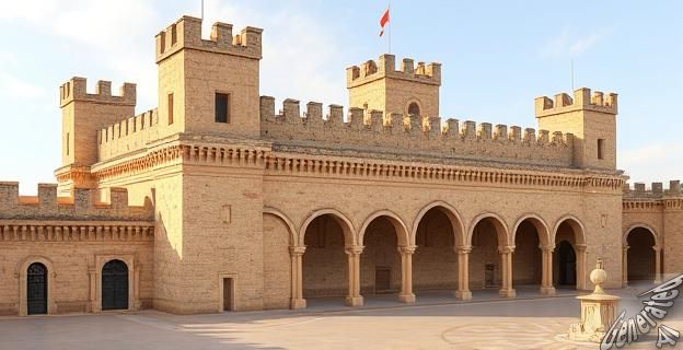 La Aljafería fue residencia de los reyes musulmanes en el siglo XI