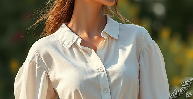 La blusa de muselina de Lidl cuesta 6,99 euros