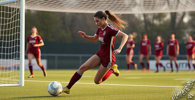 Elsa Santos ha marcado su primer gol con las 'Crimson' de Harvard
