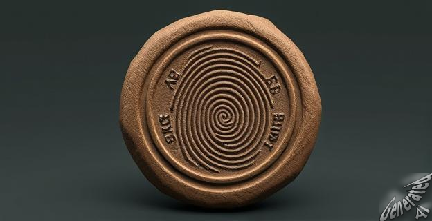 Un sello de arcilla con la inscripción 'Yed[a‛]yah, hijo de Asayahu'