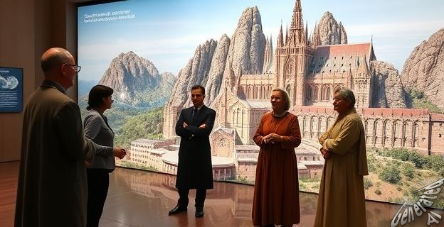 La exposición 'Montserrat, un milenio' se inauguró en el Parlamento Europeo