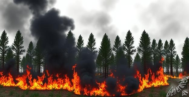 El incendio ha consumido 3.200 hectáreas