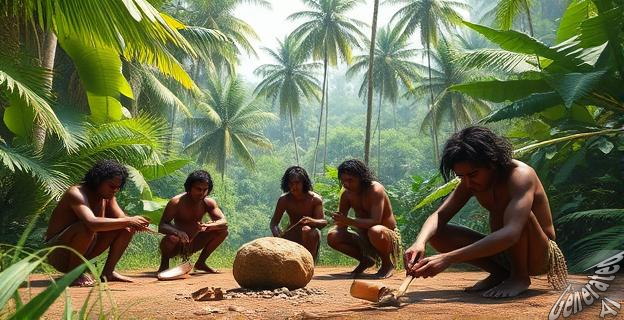 Los primeros humanos modernos habitaban selvas tropicales ecuatoriales hace más de 45.000 años