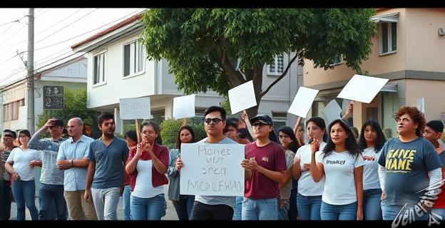 Los vecinos de Hortaleza culpan a Pedro Sánchez de la situación