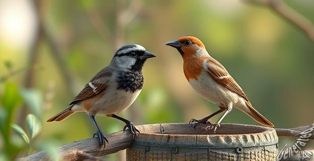 Los gorriones de pueblo tienen mejor físico y menos estrés que los gorriones urbanos