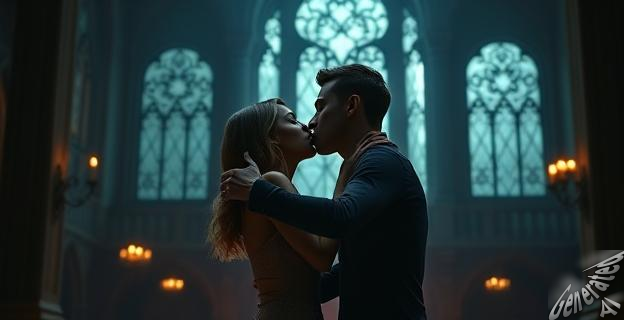 Seyran y Ferit se entregaron al deseo y se fundieron en un beso ardiente.