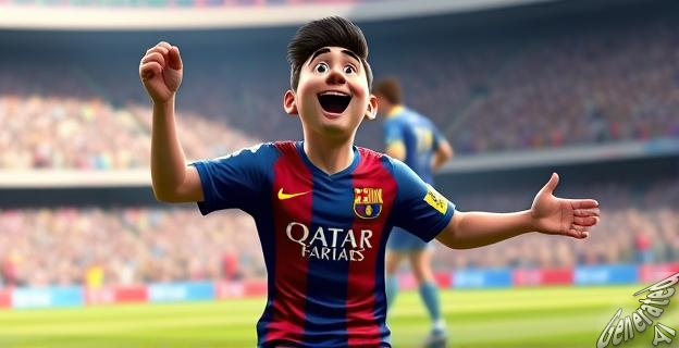 El Barcelona ganó 0-4 al Roma