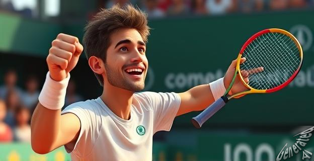 Pedro Martínez gana contra Holger Rune en un thriller 6-1, 4-6 y 7-6(3)