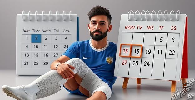 Seis semanas de baja