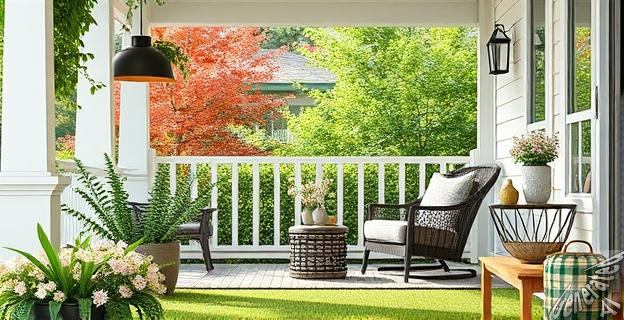 El conjunto de muebles de porche esquinero Naterial Olea está disponible a 499 euros