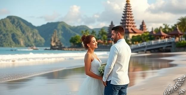 Las Vegas, Bali y Perú son destinos populares para bodas exóticas