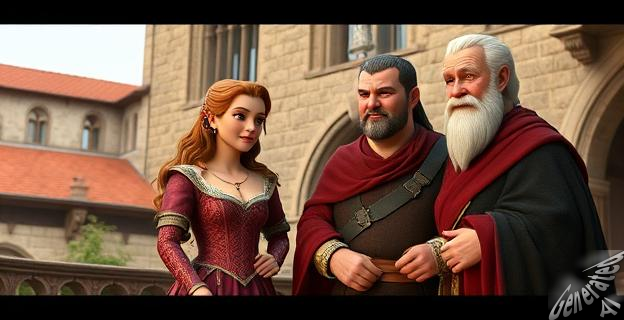 La princesa Leonor ha realizado una ofrenda floral en el Monasterio de Leyre