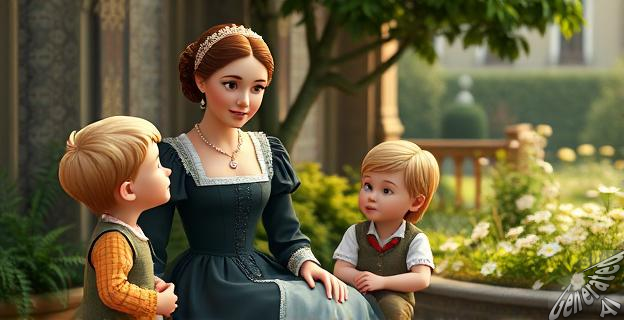 Mary de Dinamarca enseña su jardín de palacio y habla sobre sus hijos