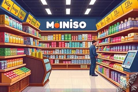 La tienda de Miniso en Madrid es la más grande de España de la cadena Miniso