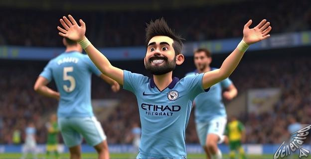 Haaland marcó el gol de la victoria a los 9 minutos