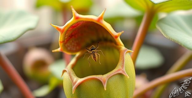 La planta carnívora atrapa insectos mediante trampas que pueden cerrarse, ser pegajosas o actuar como embudos