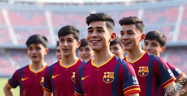 Hansi Flick dio la alternativa a seis jóvenes canteranos la temporada pasada