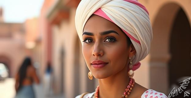 Cayetana Rivera se viste como su abuela Carmen Ordóñez en Tánger