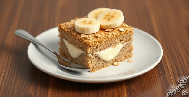 Se prepara en 10 minutos con plátano, yogur, avena y huevo