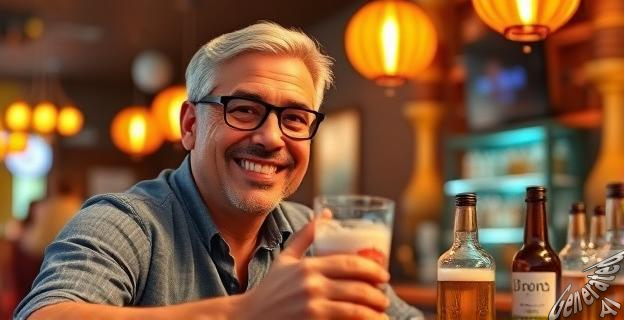 La cerveza Amstel a un euro era helada y sabía normal