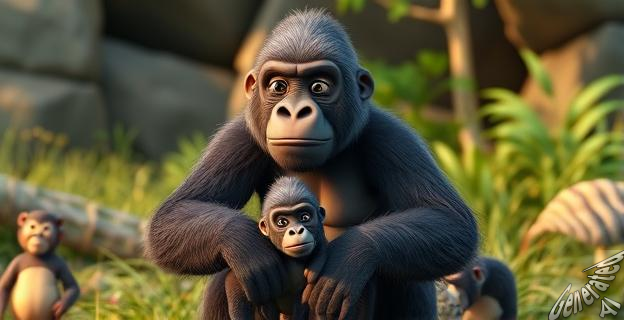 Siete gorilas hembra vivieron más de diez años después de su último parto