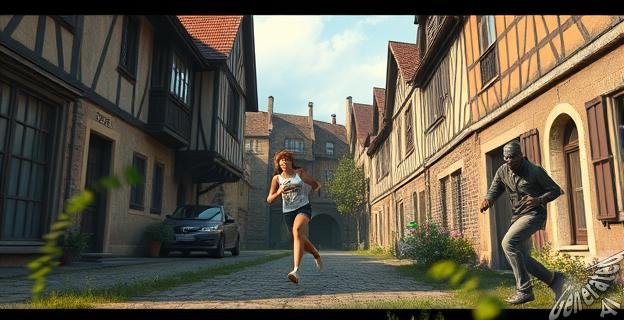 Correr 7 kilómetros llenos de obstáculos y zombis