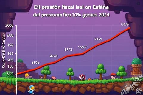 La presión fiscal en España ha aumentado en 5,6 puntos porcentuales desde 2010, hasta un 37,3% del PIB en 2022.