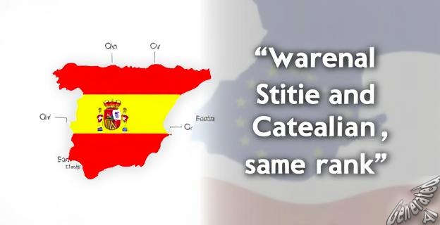 El valenciano tiene el mismo rango de cooficialidad que el catalán