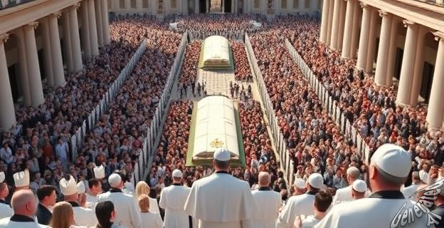 250.000 personas asistieron al funeral