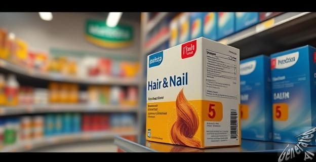 Comprimidos para cabello y uñas con biotina y zinc a 3,95 euros
