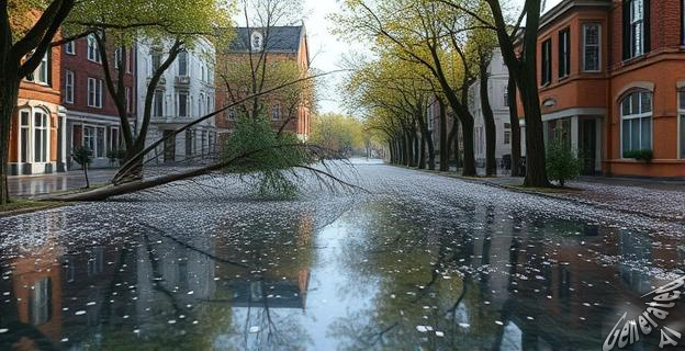 No hubo daños personales, pero sí materiales