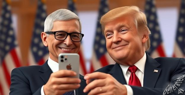 Apple invertirá 100.000 millones de dólares adicionales en EEUU durante los próximos cuatro años