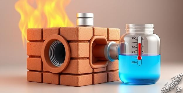 El ladrillo Bloc utiliza refrigeración por evaporación para bajar la temperatura en casi 10 grados